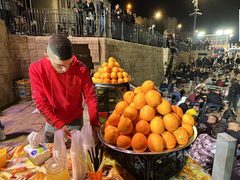 بسطات باب العامود المليئة بالخيرات في شهر رمضان