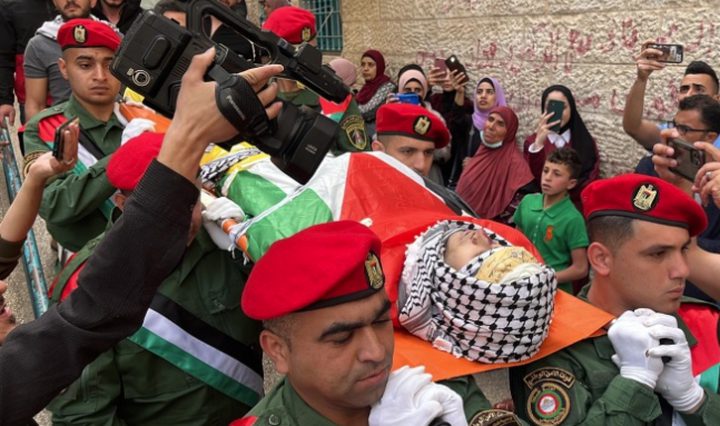 جماهير بيت لحم تشيع جثمان الشهيد محمد غنيم