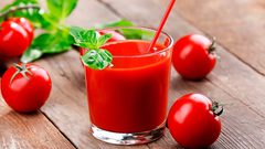 عصير الطماطم