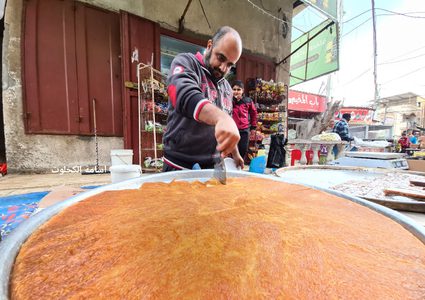أجواء رمضان من سوق دير البلح