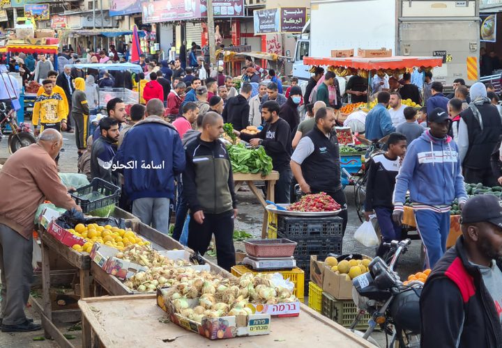 أجواء رمضان من سوق دير البلح