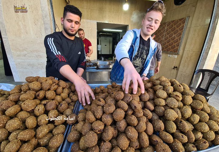 أجواء رمضان من سوق دير البلح