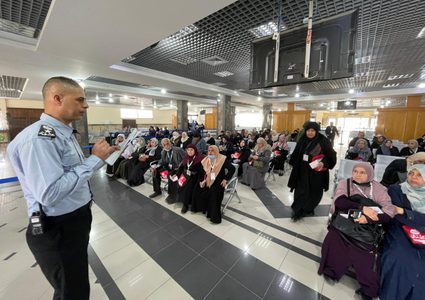 مغادرة الدفعة الخامسة من المعتمرين عبر معبر رفح
