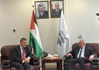 وزير الخارجية يلتقي مفوض عام "الأونروا"