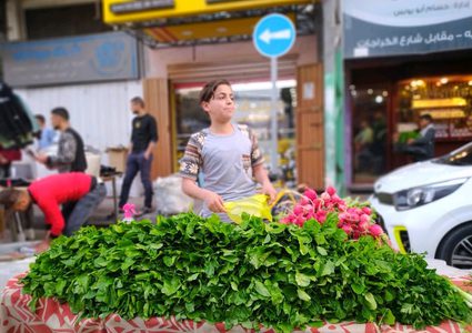 أجواء أسواق قطاع غزة في شهر رمضان