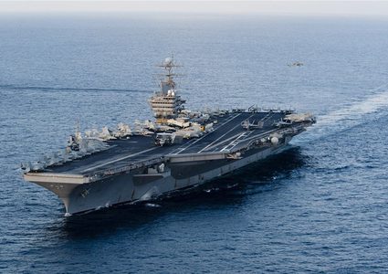 أميركا تنشر حاملة طائرات قبالة شبه الجزيرة الكورية