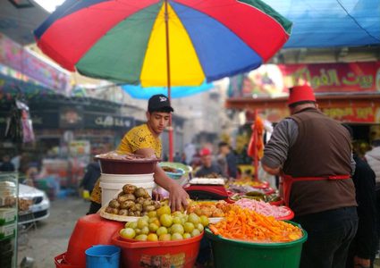 أجواء أسواق قطاع غزة في شهر رمضان