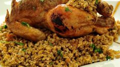 دجاج محشي فريك