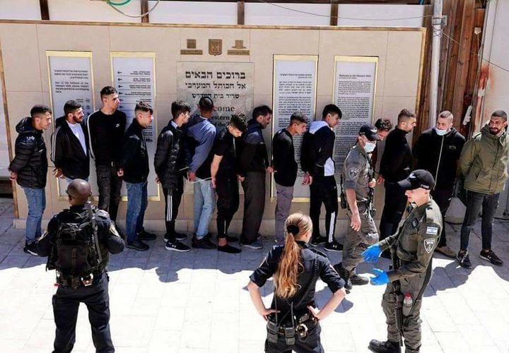 نقل المعتقلين من الاقصى لمراكز التوقيف