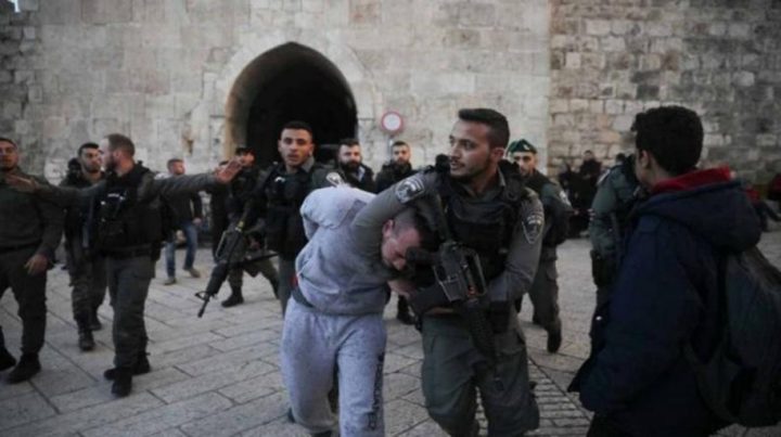 الاحتلال يعتقل شابا من باب الجديد في القدس