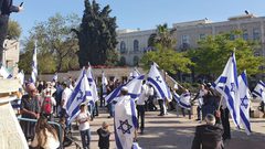 انطلاق مسيرة الأعلام في القدس بمشاركة المتطرف بن غفير