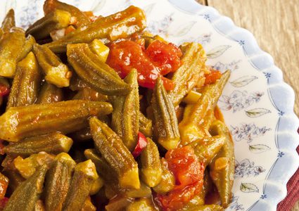 طريقة تحضير البامية سادة