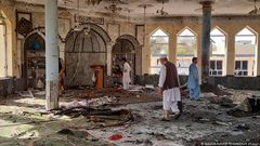 مقتل 33 شخصاً بتفجير مسجداً في شمال أفغانستان