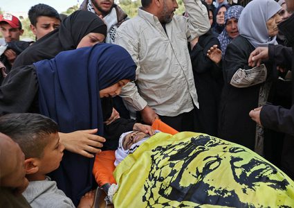 جماهير غفيرة في جنين تشيع جثمان الشهيد لطفي لبدي