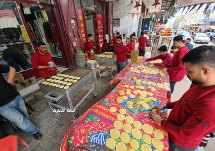 جولة في سوق المغازي وسط قطاع غزة في الأواخر العشر من شهر رمضان المبارك.