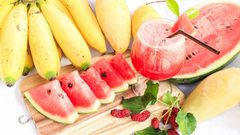 عصير البطيخ والموز وأهميته في رمضان