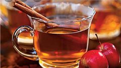 عصير التفاح بالقرفة