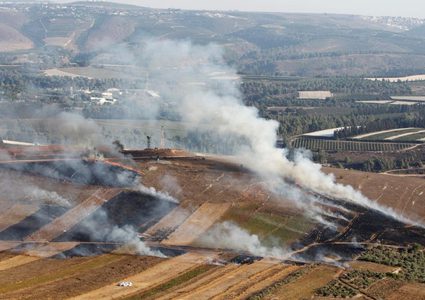 الاحتلال يقصف عدة مواقع جنوب لبنان