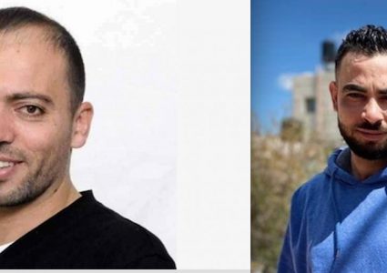 المعتقلان عواودة وريان يواصلان إضرابهما عن الطعام رفضا لاعتقالهما الاداري