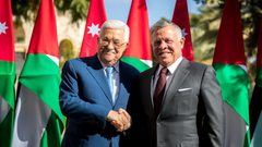 الرئيس عباس يلتقي ملك الأردن عبدالله الثاني في عمان