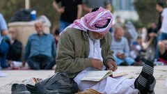 الأجواء في المسجد الأقصى عشية ليلة القدر