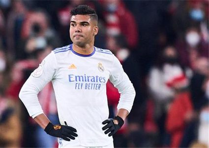 كاسيميرو يدعم قائمة ريال مدريد ضد إسبانيول