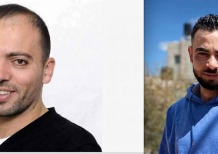 عواودة وريان يواصلان إضرابهما عن الطعام رفضا لاعتقالهما الاداري