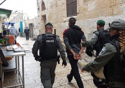 الاحتلال اعتقل 44 فلسطينياً من القدس منذ أمس وحتى الفجر