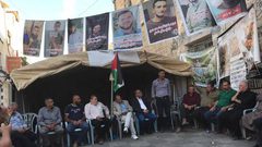 وقفة في مخيم جنين للمطالبة باسترداد جثامين الشهداء المحتجزة واسنادا للأسرى
