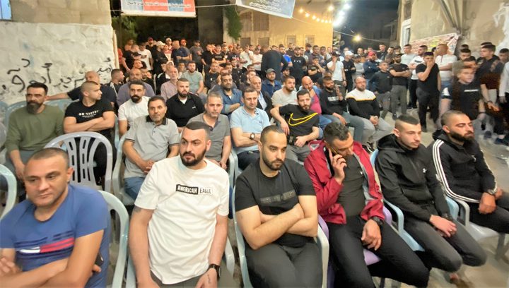 مهرجان تأبيني للشهيدين السعدي وأبو عطية في جنين