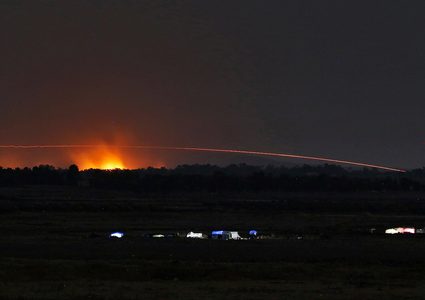 اعتداء إسرائيلي بالصواريخ استهدف القنيطرة في سوريا