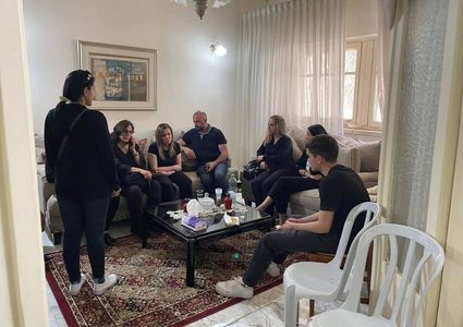 منزل عائلة الشهيدة شيرين أبو عاقلة في بلدة بيت حنينا