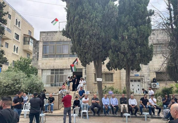 منزل عائلة الشهيدة الصحفية شيرين أبو عاقلة في بلدة بيت حنينا شمال القدس