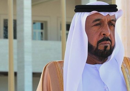 وفاة رئيس دولة الإمارات الشيخ خليفة بن زايد