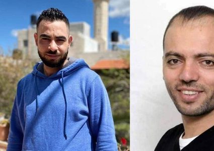 المعتقلان عواودة وريان يواصلان إضرابهما عن الطعام رفضا لاعتقالهما الإداري