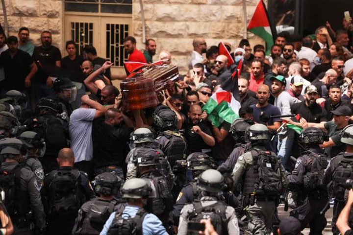 مسؤولة أممية تدعو للتحقيق في اعتداء الشرطة الإسرائيلية على مشيعيي أبو عاقلة