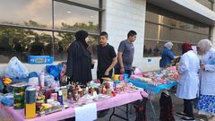 مستشفى النجاح ينظم بازار اليوم المفتوح ضمن فعاليات أسبوع النجاح المجتمعي