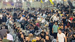 آلاف المواطنين يؤمون بيت عزاء الشهيد داوود الزبيدي