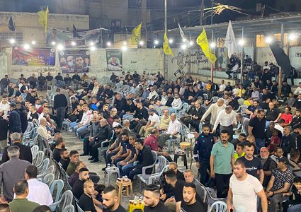 آلاف المواطنين يؤمون بيت عزاء الشهيد داوود الزبيدي