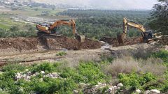 الاحتلال يخطر بالاستيلاء على 40 دونما في وادي فوكين غرب بيت لحم