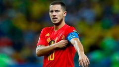 هازارد يعود لقائمة بلجيكا