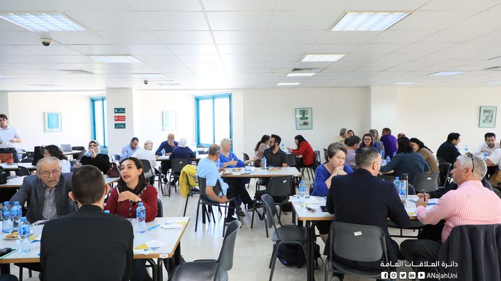 وفد أكاديمي من الولايات المتحدة الأمريكية يزور جامعة النجاح