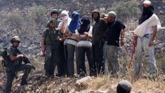 3 إصابات في هجوم للمستوطنين على منازل المواطنين ببرقة في نابلس