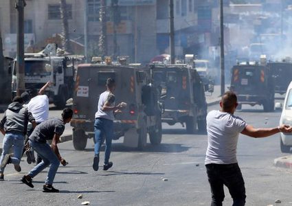 إصابات بالرصاص والاختناق خلال مواجهات في بورين وحوارة