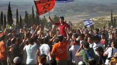 مسيرة استفزازية للمستوطنين جنوب نابلس