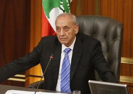 انتخاب نبيه بري رئيسا لبرلمان لبنان للمرة السابعة على التوالي