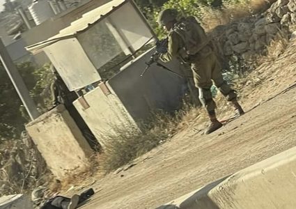 استشهاد الفتاة غفران وراسنة على مدخل مخيم العروب