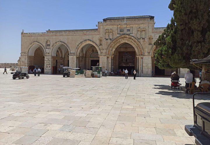 صور من المسجد الأقصى المبارك