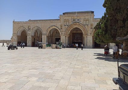 صور من المسجد الأقصى المبارك