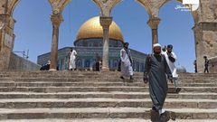 صور من المسجد الأقصى المبارك